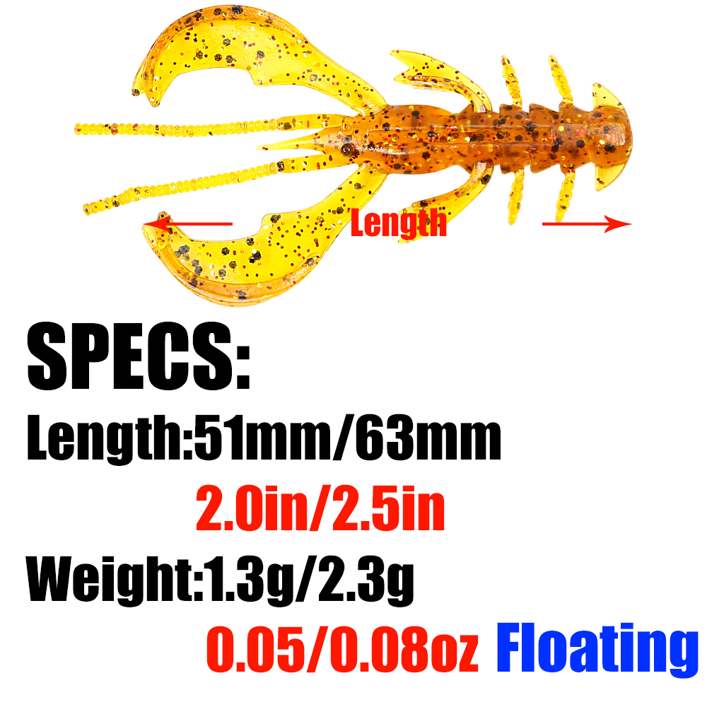 Пик 51 мм/63 мм, плавающие сум – обзор и цена Fishing Lure Soft Plastic