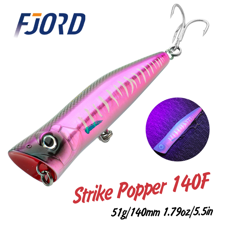 FJORD 140 мм 51 г Поппер Рыбол – обзор и цена Fishing Lure Buzzbait